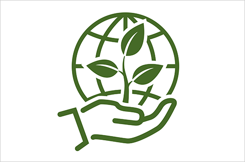 ロゴ：地球グリーン